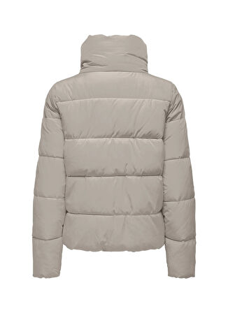 Dik Yaka Normal Taş Kadın Düz Mont ONLNEWCOOL PUFFER JACKET OTW NOOS