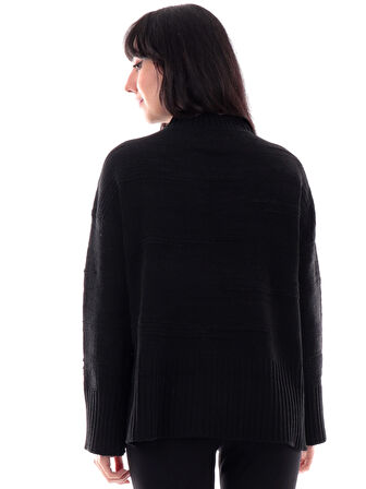 Only Kadın Yüksek Boyunlu Örme Kazak - 15324514