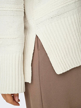 Only Kadın Yüksek Boyunlu Örme Kazak - 15324514