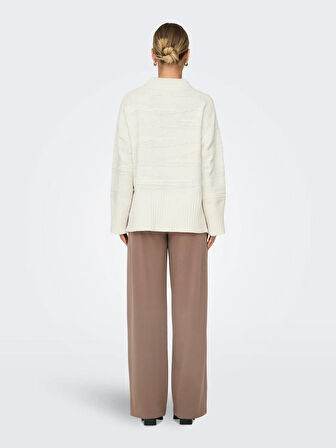 Only Kadın Yüksek Boyunlu Örme Kazak - 15324514