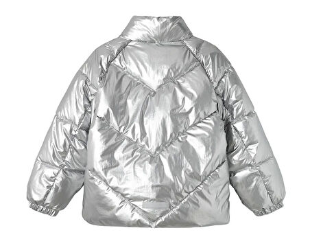 Name it kids Nkfmisty Puffer Çocuk Günlük Mont 13233969-SILVER Gri