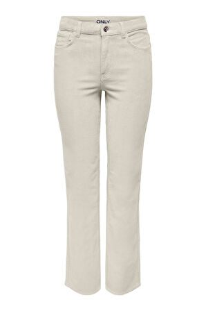 ONLEMILY HW LONG STR CORD PANT CC PNT KREM15278270 