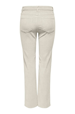 ONLEMILY HW LONG STR CORD PANT CC PNT KREM15278270 