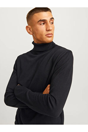 Jack & Jones Erkek Siyah Kazak (Model Kodu: 12258051 )