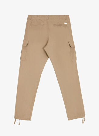 Jack & Jones Lastikli Paça Açık Kahve Erkek Kargo Pantolon 12258150_JPSTKANE BARKLEY CARGO PAN