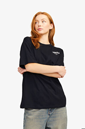JJXX Jxnelly Kadın Siyah T-Shirt 12260615-Black