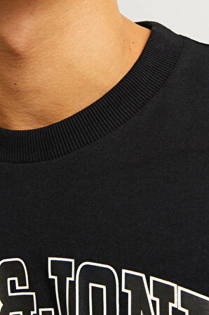 Jack & Jones Erkek Jjecaleb Varsity Tişört 12257579