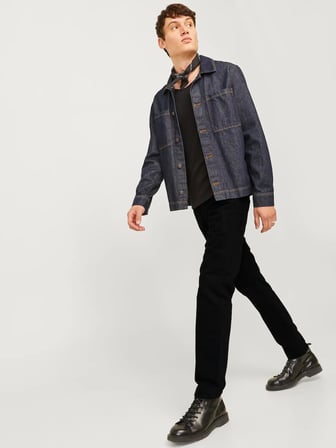 Jack Jones Mıke Orıgınal Tapered Fit Erkek Jean Pantolon 12263335