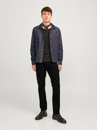 Jack Jones Mıke Orıgınal Tapered Fit Erkek Jean Pantolon 12263335
