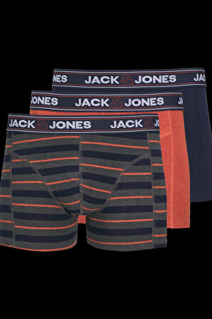 JACJOHN TRUNKS 3 PACK SN LACİVERT12260059