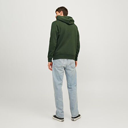 Jack Jones Sweat Hood Logo 2 Col