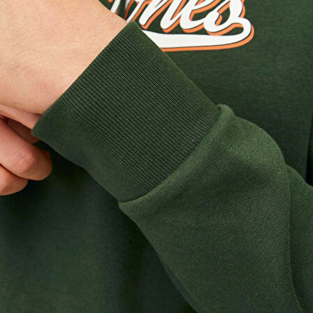 Jack Jones Sweat Hood Logo 2 Col