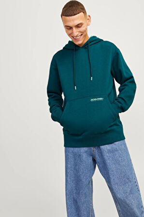 Jack & Jones Legacy Kapüşonlu Erkek Sweat 12256534