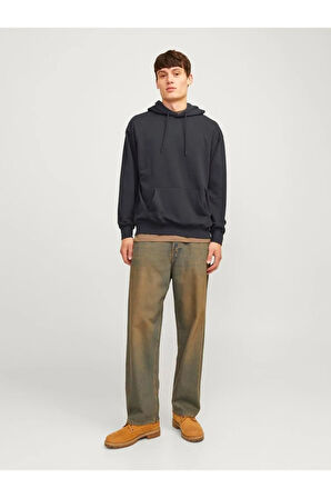 Jack & Jones Erkek Siyah Sweatshırt (Model Kodu: 12257852 )