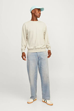 Jack & Jones Erkek Krem Sweatshırt (Model Kodu: 12257853 )