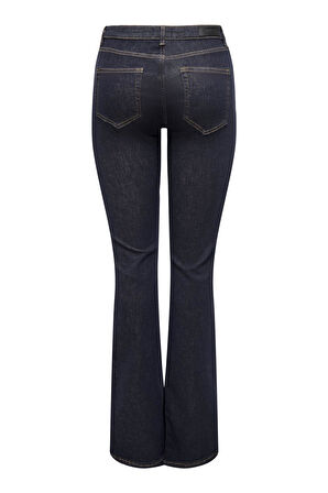 ONLBLUSH MID FLARED STAYBLUE DNM REA023 KOYU MAVİ15327135 