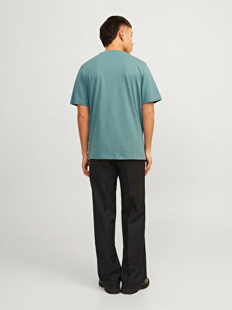 Erkek JJEORGANIC BASIC TEE SS O-NECK NOOS T-Shirt-Mavi | S