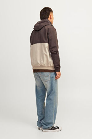 JJERUSH HOOD BOMBER NOOS KAHVERENGİ
