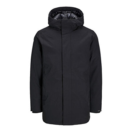 Jack & Jones 12258403 Jjekeen Parka Sn Siyah