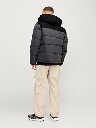 Jack & Jones 12258416 Erkek  Antrasit Mont & Kaban