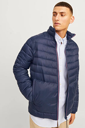 Erkek Puffer Mont-Lacivert | M