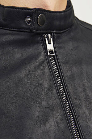 JJEDYLAN CLEAN PU JACKET NOOS SİYAH 12261195