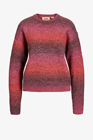 JJXX Jxamira Kadın Kırmızı Kazak 12260602-FieryRed