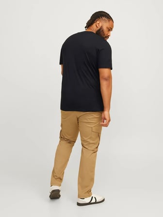 Jack Jones Caleb Varsıty Büyük Beden Erkek Tişört 12258871