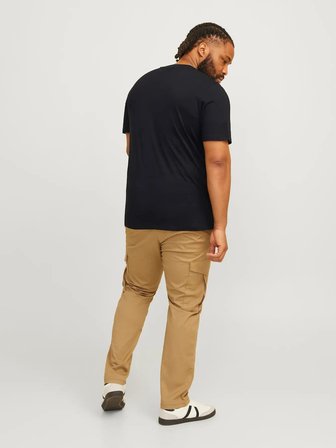 Jack Jones Caleb Varsıty Büyük Beden Erkek Tişört 12258871