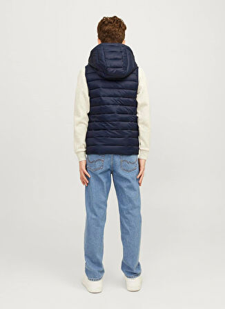 Jack & Jones Lacivert Erkek Çocuk Şişme Mont 12258655