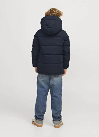 Jack & Jones Siyah Erkek Şişme Mont 12258547