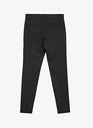Only & Sons Normal Bel Dar Koyu Kahve Erkek Chino Pantolon ONSMARK SLIM CHECK 020933 PANT NOOS