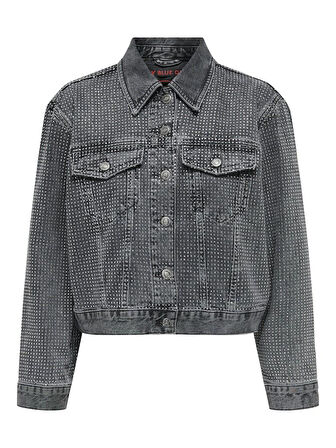 Only Hudson Deco Kadın Jean Ceket 15332586