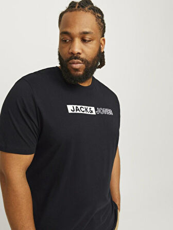 Jack Jones Corp Logo Play Plus Erkek Tişört 12243630