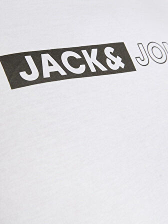 Jack Jones Corp Logo Play Plus Erkek Tişört 12243630