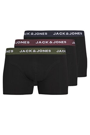 Jack & Jones Jacaron Solid Trunks 3'lü Boxer 12259085