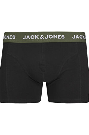 JACOLIVER SOLID TRUNKS 5 PACK BOX SİYAH12259103