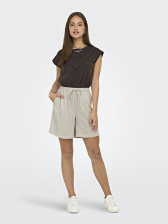 Only Sıesta Viscose Linen Kadın Şort 15333032