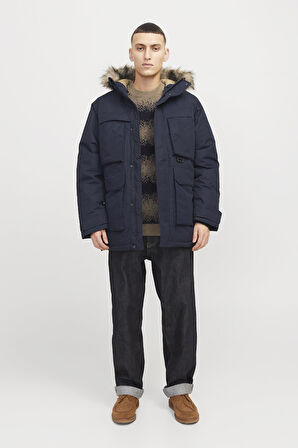 JJSTAR PARKA JACKET LACİVERT12256892