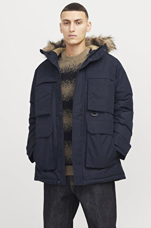JJSTAR PARKA JACKET LACİVERT12256892