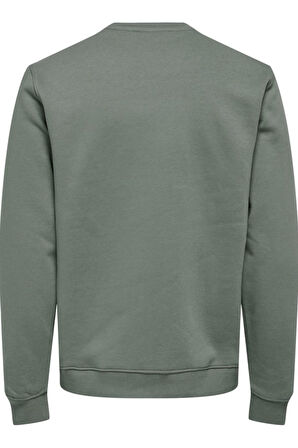 ONSCURATED REG CREW NECK SWEAT HAKİ 22030923