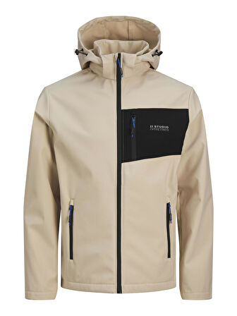 JJTAYLOR SOFTSHELL JACKET Moonbeam