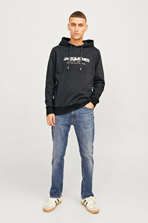 Jack & Jones Alvis Kapüşonlu Erkek Sweat 12256848