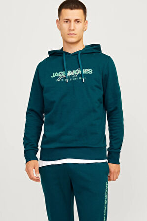 Jack & Jones Alvis Kapüşonlu Erkek Sweat 12256848