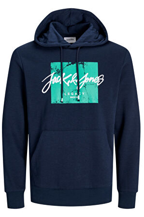 Jack & Jones Tiley Kapüşonlu Erkek Sweat 12256807