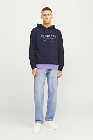 JJALVIS SWEAT HOOD LACİVERT12256848