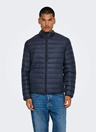 Only & Sons Gece Mavisi Erkek Mont ONSGAVIN LIGHT DOWN JACKET OTW