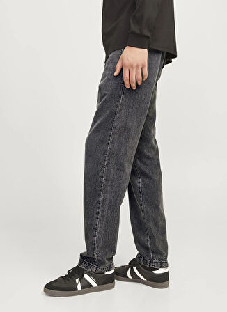 Jack & Jones Yüksek Bel Relaxed Siyah Erkek Denim Pantolon 12259206_JJIKANE JJJOGGER WI 088