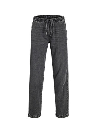 Jack & Jones Yüksek Bel Relaxed Siyah Erkek Denim Pantolon 12259206_JJIKANE JJJOGGER WI 088