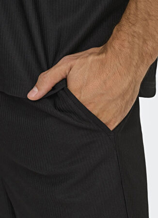 Only & Sons Normal Bel Geniş Paça Siyah Erkek Pantolon ONSSINUS LIFE LOOSE PLIZZE PANT